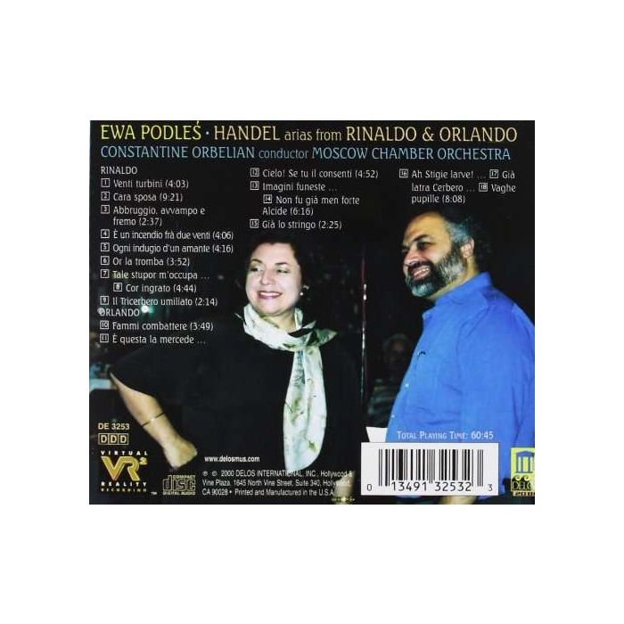 Handel Arias From Rinaldo & Orlando - slide-1