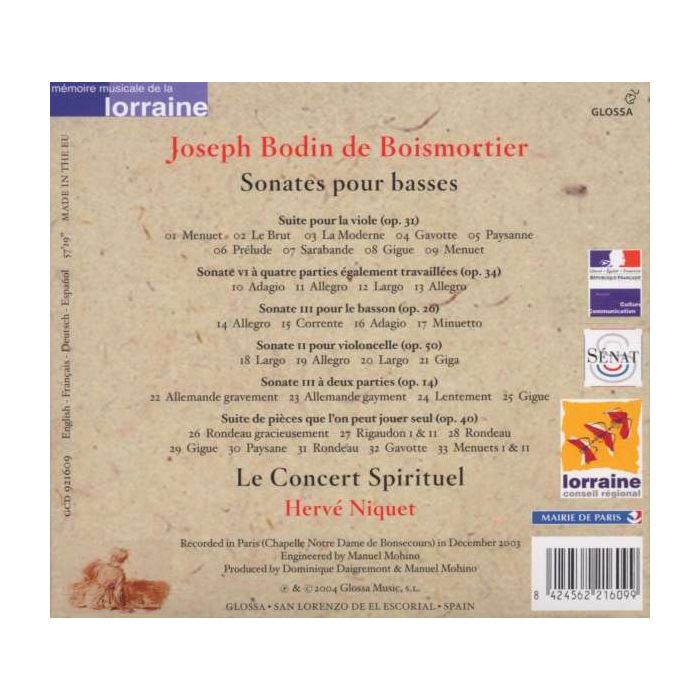 Boismortier: Sonates pour basses - slide-1