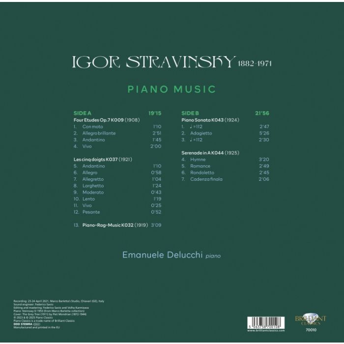 Stravinsky: Piano Music (LP) - slide-1