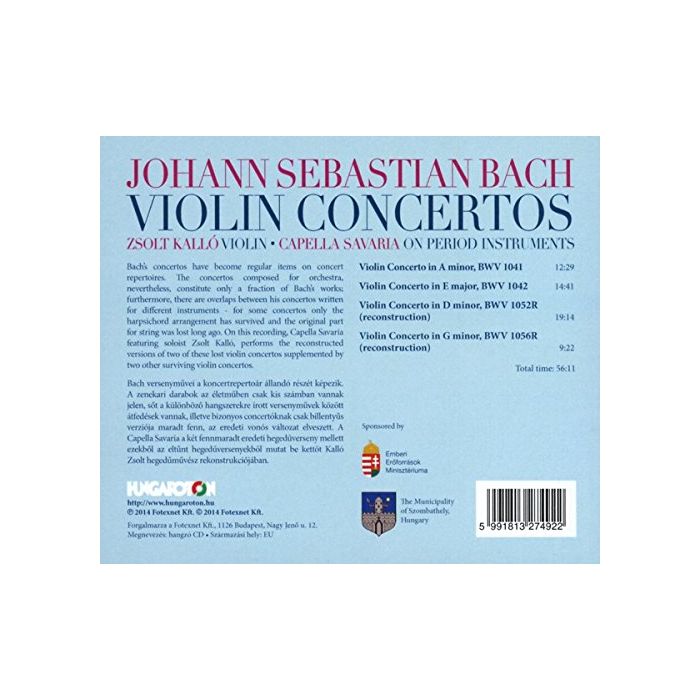 Bach: Violin Concertos - slide-1