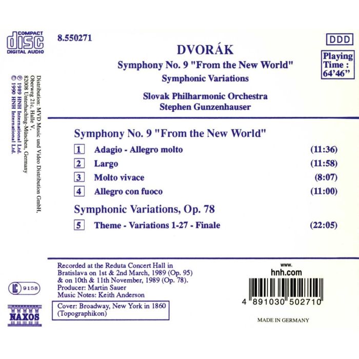 Dvorak: Symphony no. 9 - slide-1