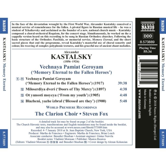 Kastalsky: Memory Eternal - slide-1
