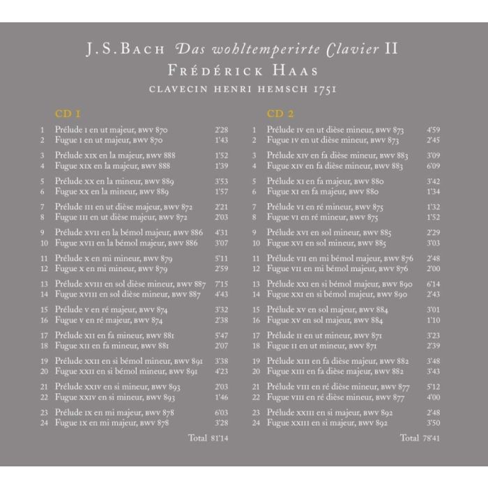 Bach: Das wohltemperirte Clavier II - slide-1