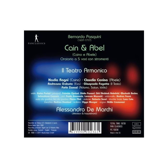 Pasquini: Cain & Abel (oratorio) - slide-1