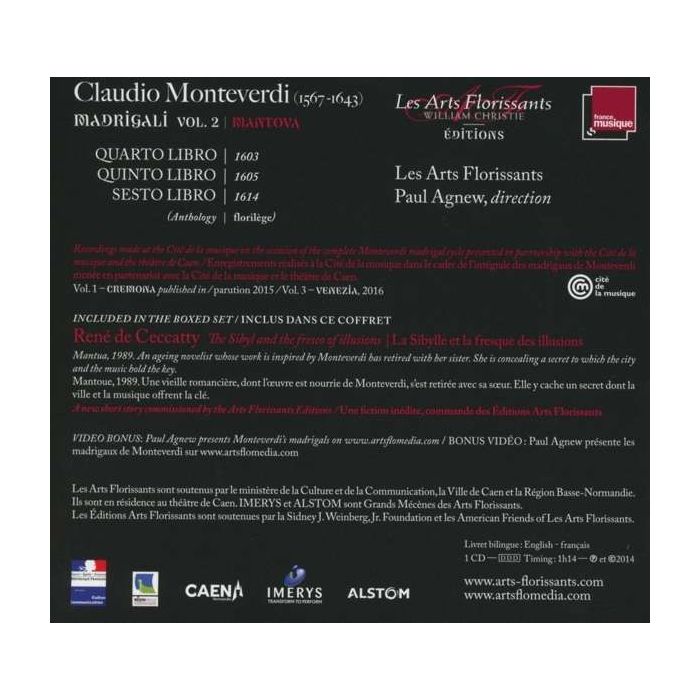 Monteverdi: Madrigali, Libri 4, 5 & 6 - slide-1