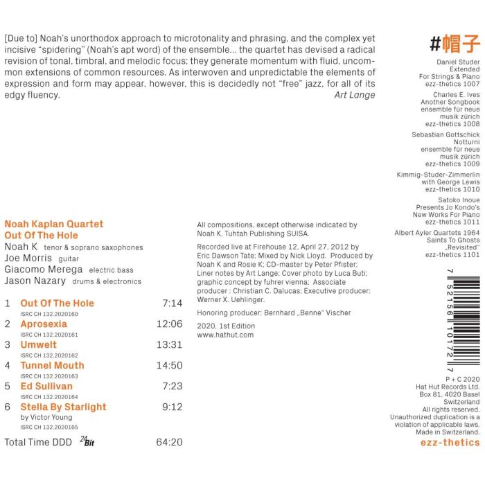 Noah Kaplan Quartet – Out Of The Hole - slide-1