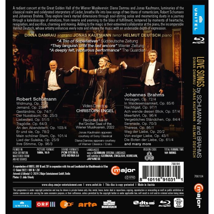 Love Songs by Schumann and Brahms (BD) - slide-1