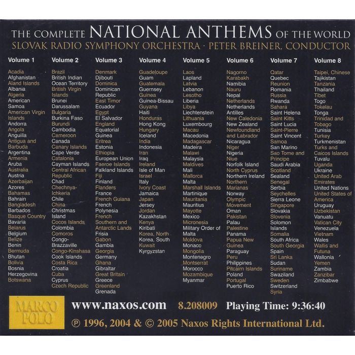NATIONAL ANTHEMS OF THE WORLD - slide-1