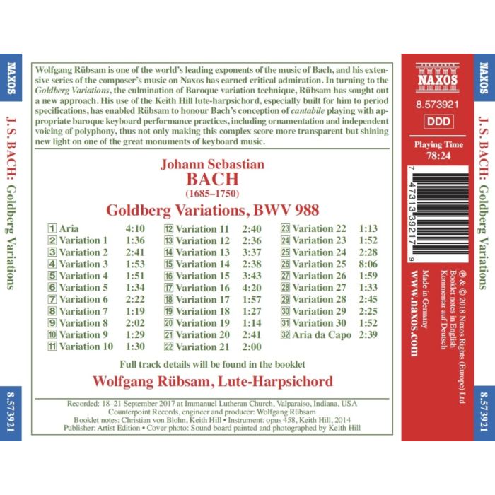 Bach: Goldberg Variations BWV988 - slide-1