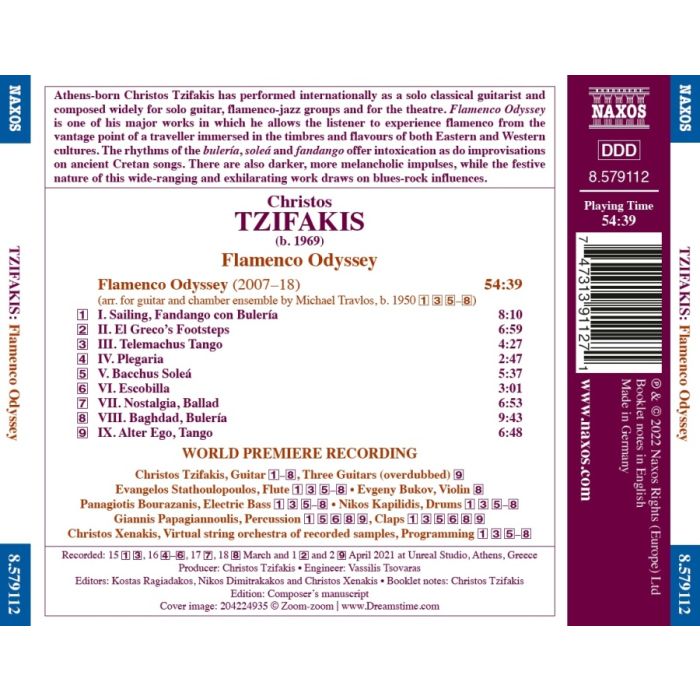 Tzifakis: Flamenco Odyssey - slide-1