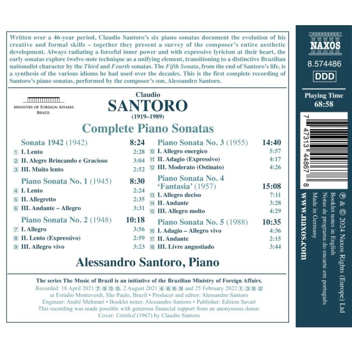 Santoro: Complete Piano Sonatas - slide-1