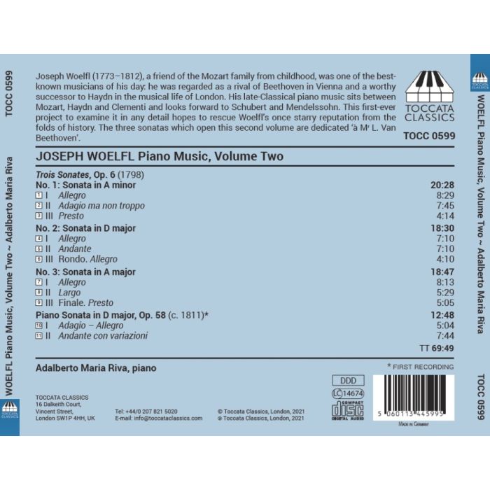 Woelfl: Piano Music Volume 2 - slide-1
