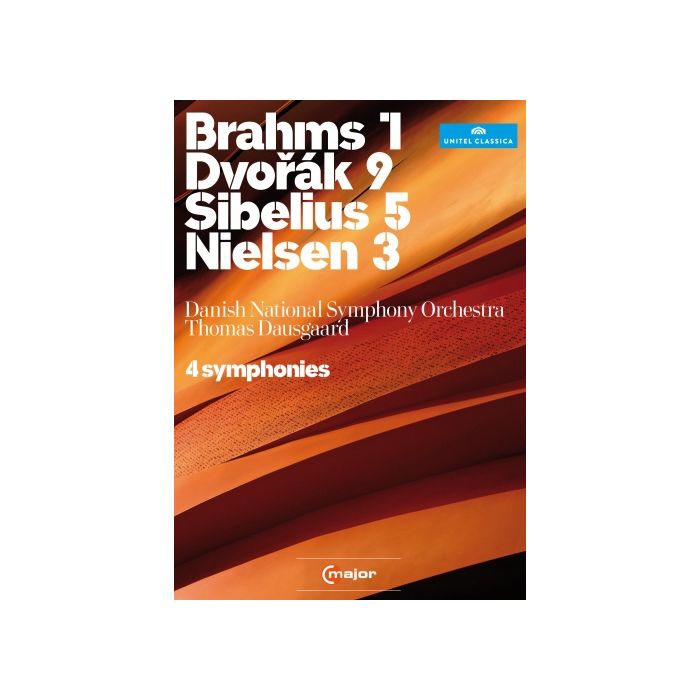 4 Symphonies , Dvorak, Brahms, Sibelius, Nielsen / Thomas Dausgaard