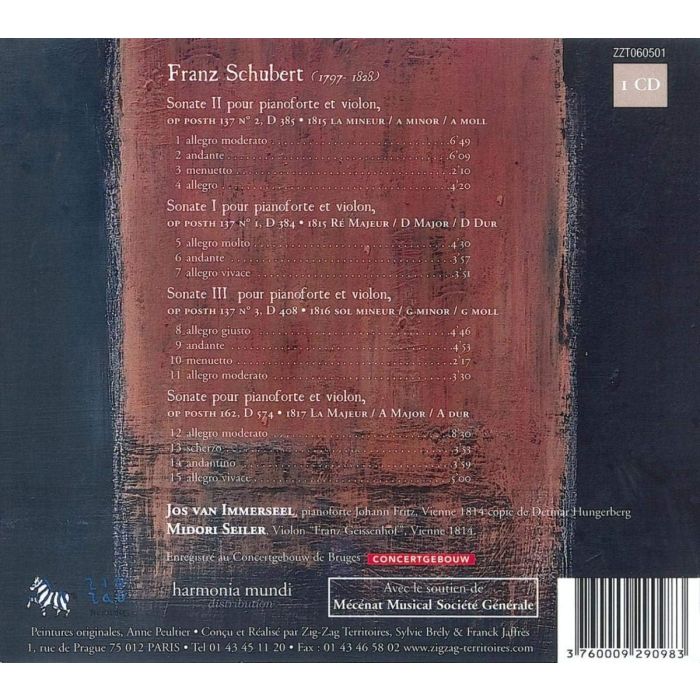 Schubert: Sonates pour pianoforte et violon - slide-1