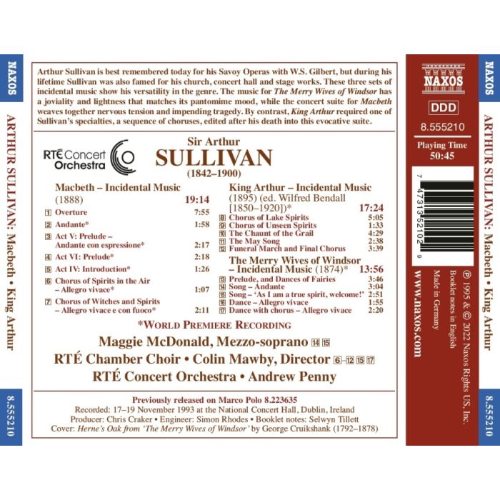 Sullivan: Incidental Music - slide-1
