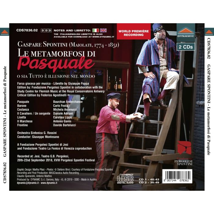 Spontini: Le Metamorfosi di Pasquale - slide-1
