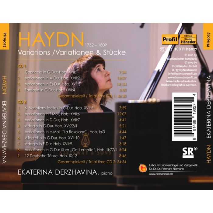 Haydn: Variations & Pieces for Piano - slide-1