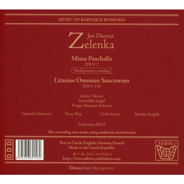 Zelenka: Missa Paschalis; Litaniae - slide-1