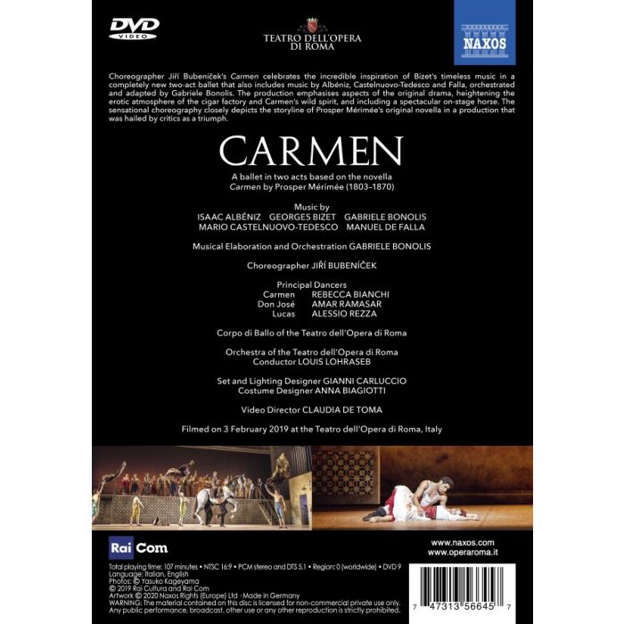 Carmen - A ballet in two acts - slide-1