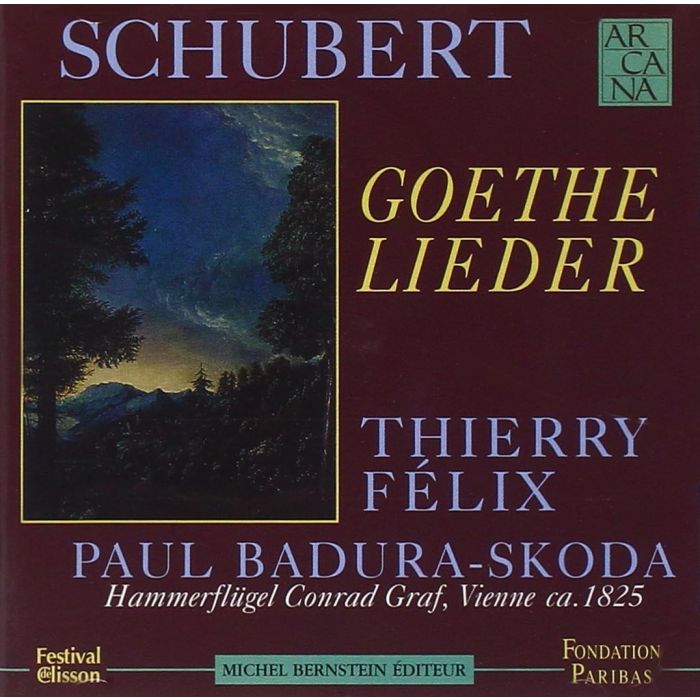 Schubert: Goethe Lieder