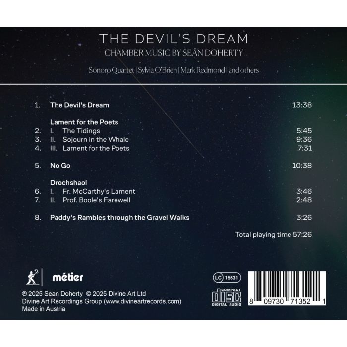 The Devil's Dream - Chamber Music by Seán Doherty - slide-2