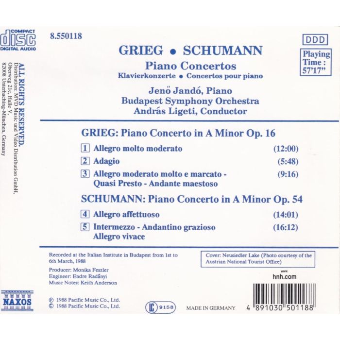 Grieg / Schumann: Piano Concertos - slide-1