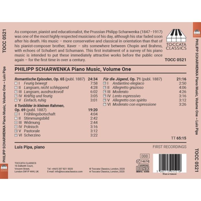 Scharwenka: Piano Music Vol. 1 - slide-1