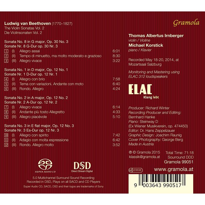 Beethoven: Violinsonaten Vol. 2 - slide-1