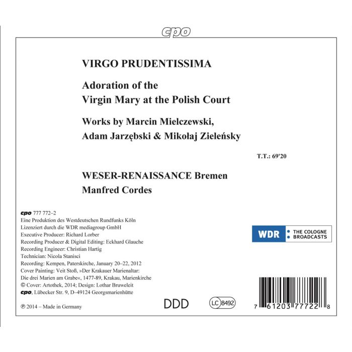 Virgo Prudentissima - Mielczewski; Jarzębski  - slide-1