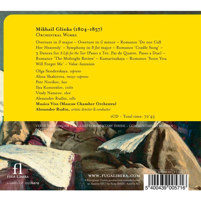 GLINKA: Orchestral music - slide-1