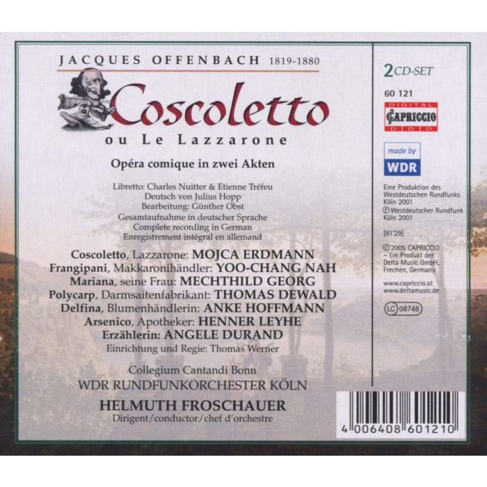 Offenbach: Coscoletto (2CD) - slide-1