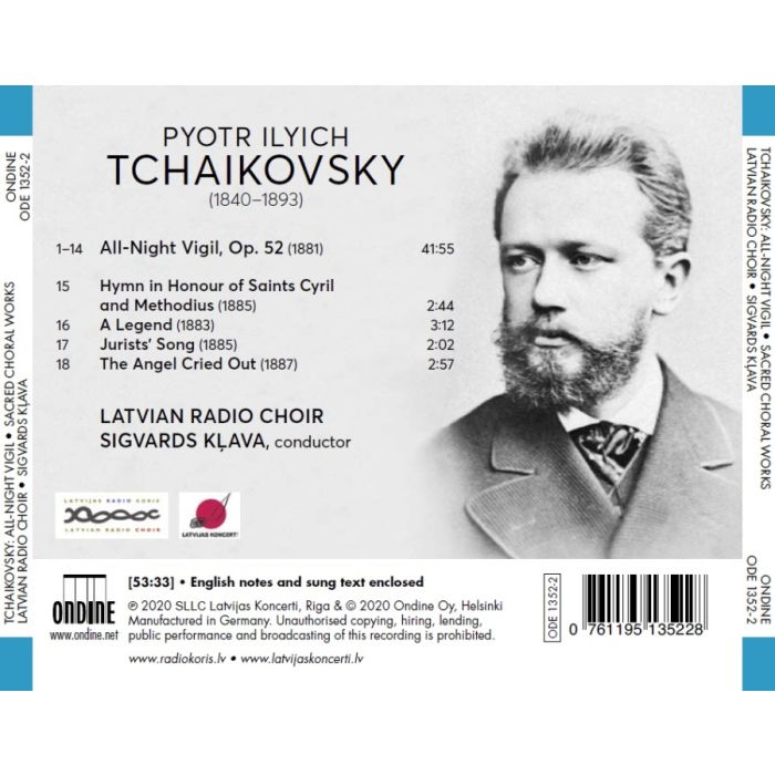 Tchaikovsky: All Night Vigil - sacred choral works - slide-1