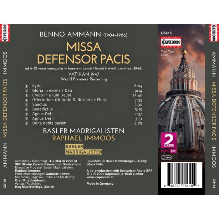 Ammann: Missa Defensor Pacis - slide-1