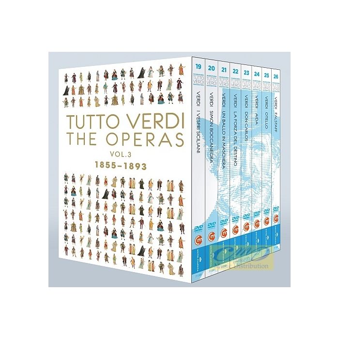 Tutto Verdi - The Operas Vol. 3: I vespri siciliani, Simon Boccanegra, Un ballo in maschera, La forza del destino, Don Carlo, Aida, Otello, Falstaff