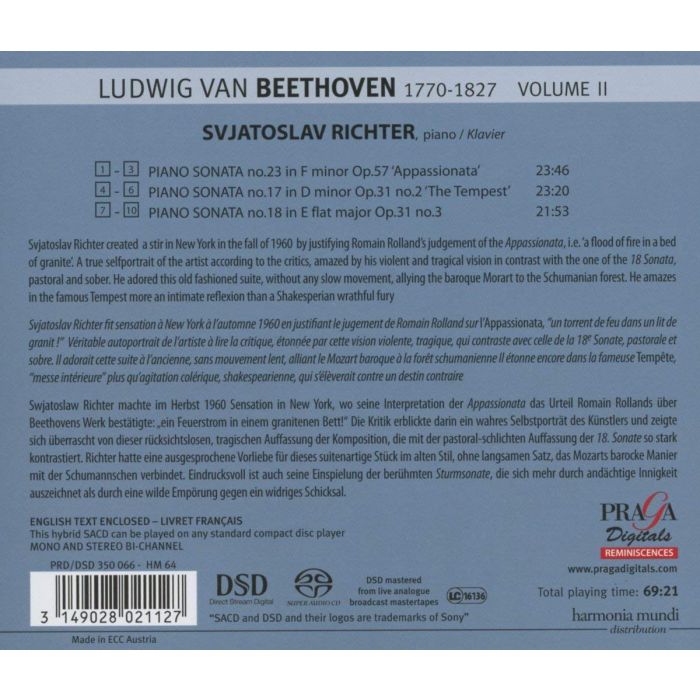 Beethoven: Piano sonatas II - 