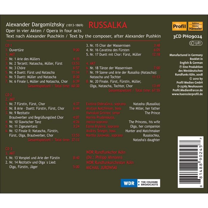 Dargomyschsky: Russalka - slide-1