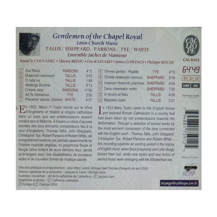 Gentlemen of the Chapel Royal - slide-1