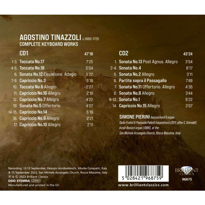 Tinazzoli: Complete Keyboard Works - slide-1