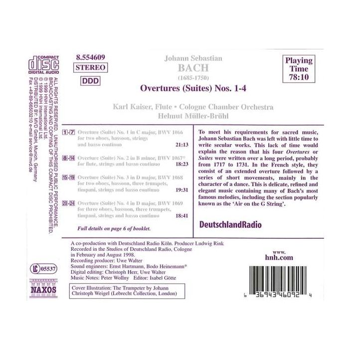 BACH: Orchestral Suites - slide-1