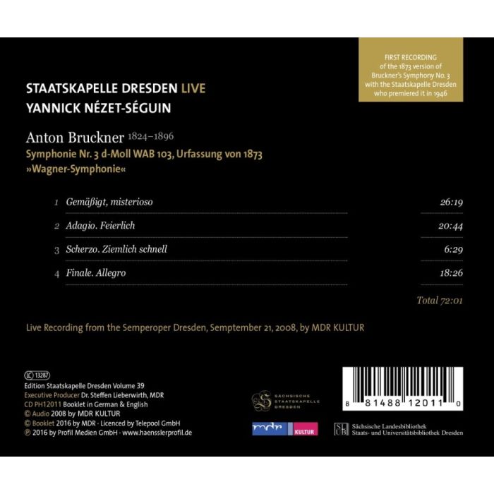 Bruckner: Symphonie No. 3 - slide-1