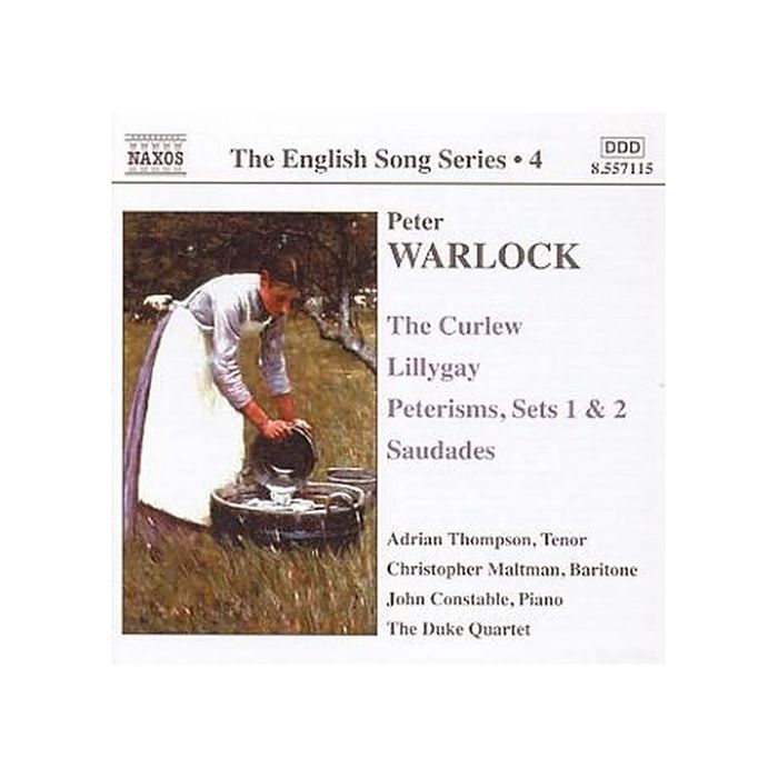 WARLOCK: The Curlew; Lillygay; Peterisms; Saudades (English Song, Vol. 4)
