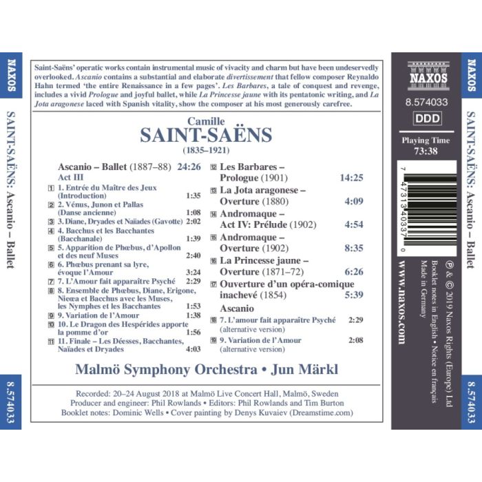 Saint-Saëns: Ascanio - Ballet - slide-1