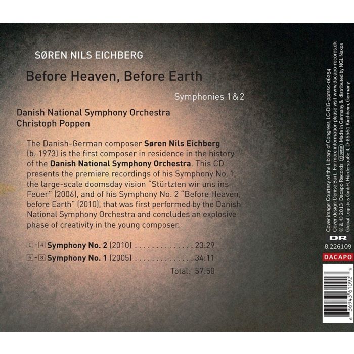 Eichberg: Before Heaven, before Earth - Symphonies 1 & 2 - slide-1