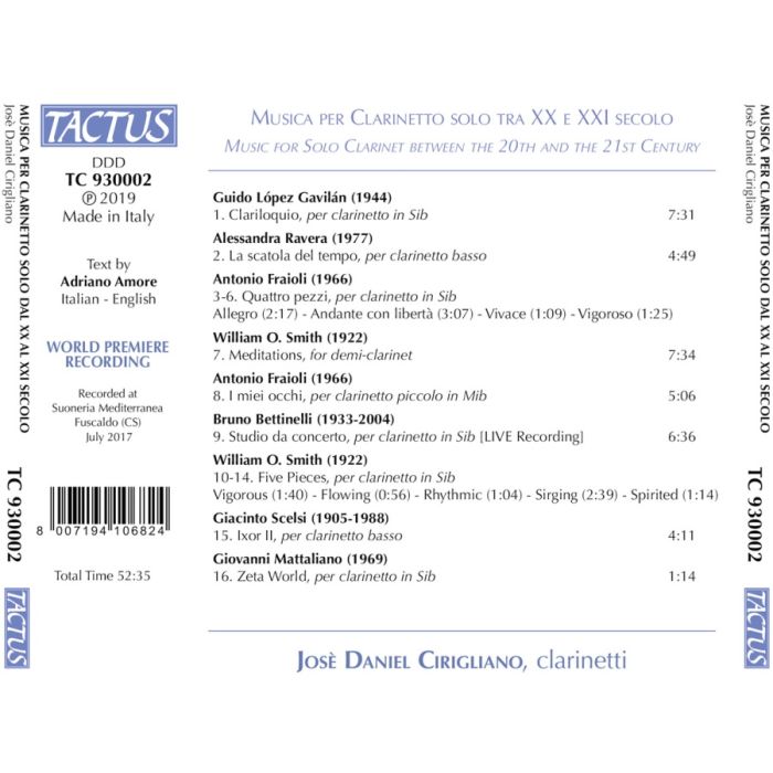 Music for Solo Clarinet - slide-1