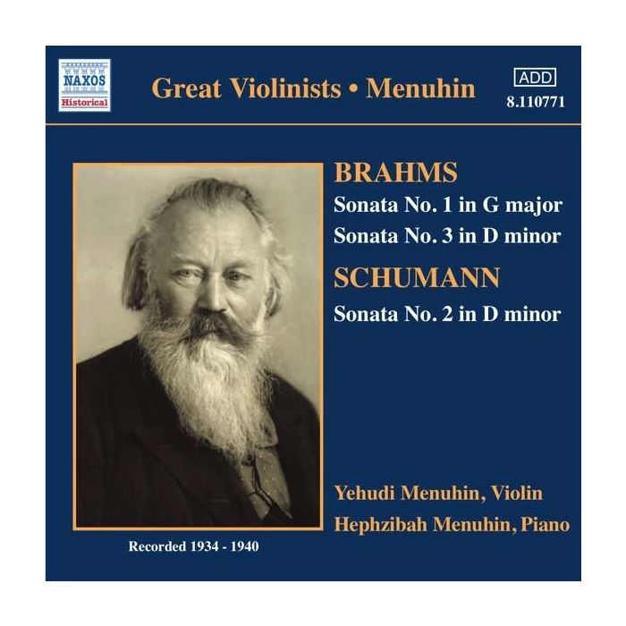 Violin Sonatas: Brahms / Schumann