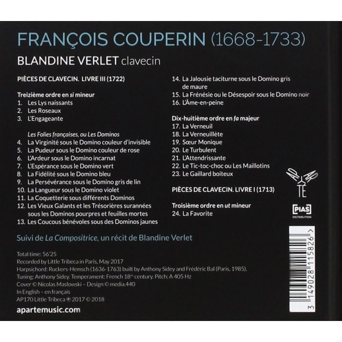 Couperin: Pièces de clavecin, Livre III - slide-1
