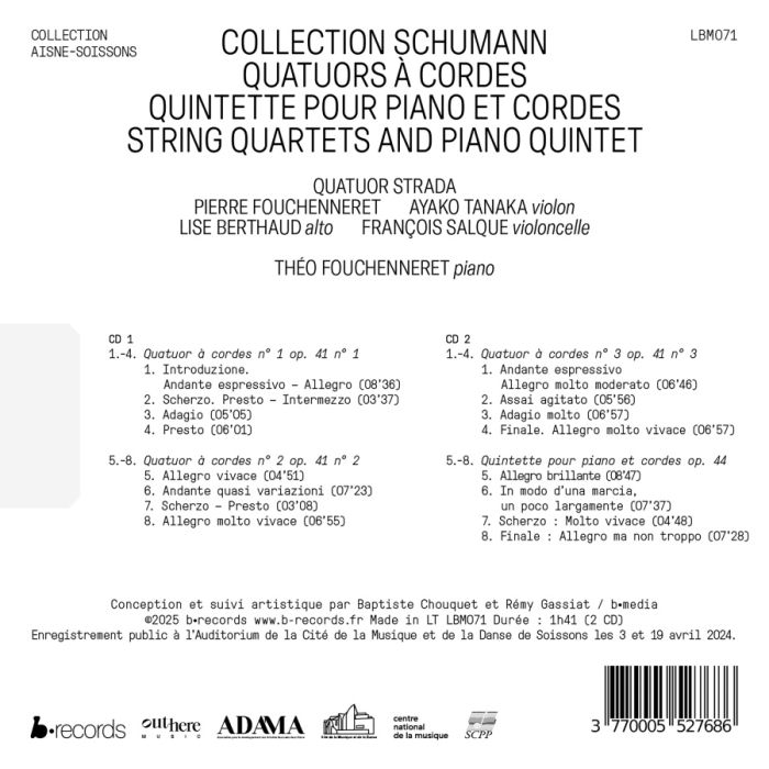 Schumann Collection - String Quartets and Piano Quintet - slide-1