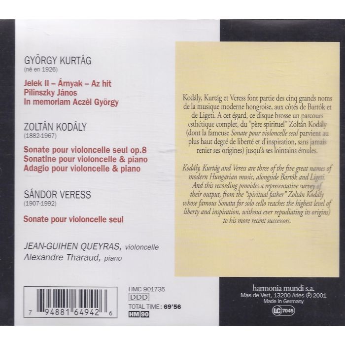 Kurtag, Kodaly, Veress - slide-1