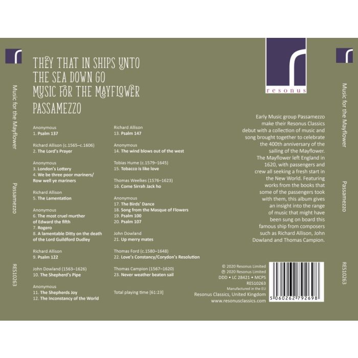 Music for the Mayflower - slide-1