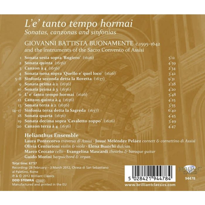Buonamente: Sonatas, canzonas and sinfonias - slide-1